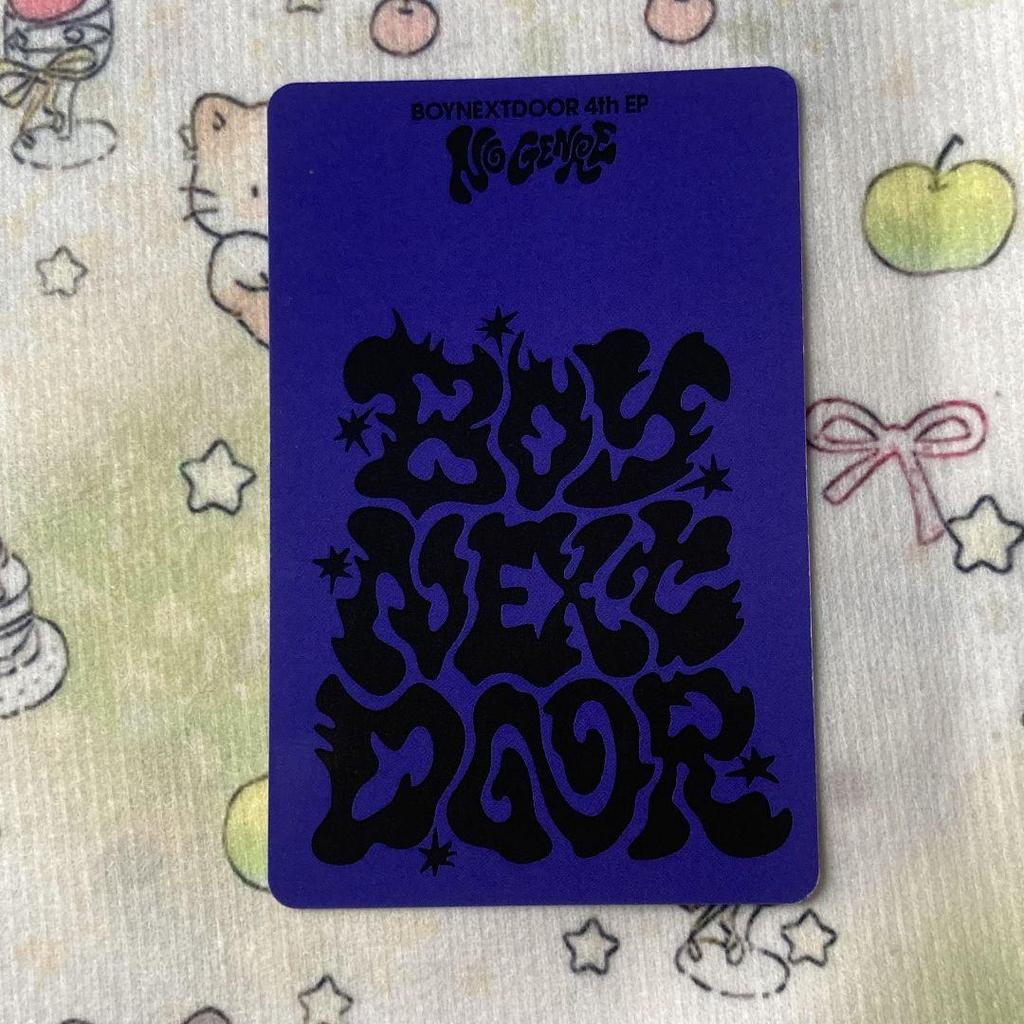 [USED] Boynextdoor Limited Edition Leehan American Target Trading Card