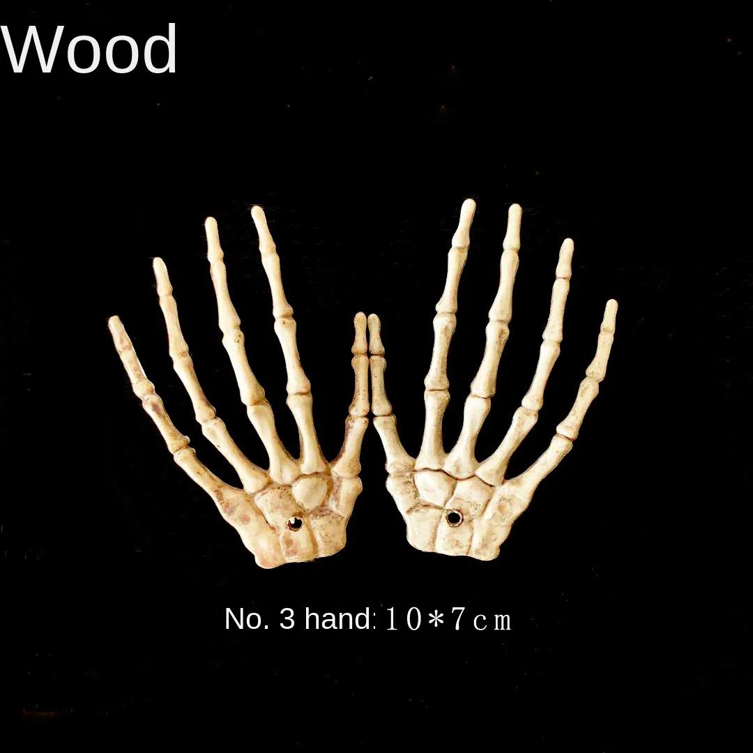 

2025 Хэллоуин Череп Коготь Рука Скелета Декор Трюк Декор Комната Секретов Дом с Привидениями Бар Декорации Реквизит 1Pcs