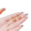 Elegant High-End Geometric Square Earrings for Women