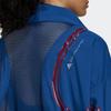 Adidas Stella McCartney Series Solid Color Slim Sports Jacket Daily Casual Outerwear Women Royal-Blue HI6131