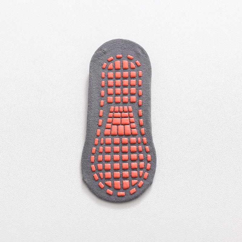 

Нескользящие носки для йоги, пилатеса, носки для йоги для женщин и мужчин с ручками, противоскользящие носки-тапочки для балета, серый