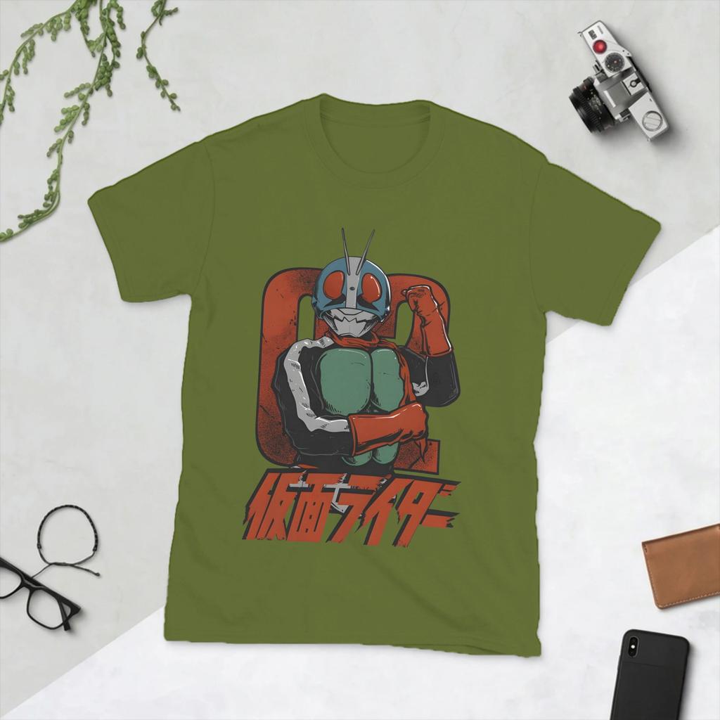 KAUnisex RIDER NIGO Unisex T Shirt  Vintage Tee Shirt Short Sleeve Crewneck TShirt 100 Cotton New Arrival Clothing