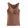 Doppellagiger Samt Taillenformer: Schlankmachende, Bauchkontrollierende & Wärmende Shapewear für Damen