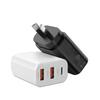 30W SAA Certified PD Multi-Port Charger: 2USB + Type-C