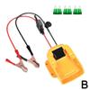 Car Jumper Cables for Makita/Milwaukee 18V 20V Li-ion Batteries Auto Accessories Adapter Car Supercharger Cables F8W3