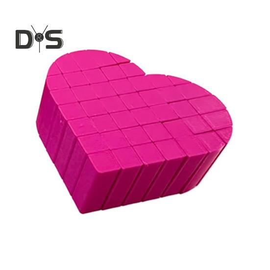 

Іграшка-фіджет у формі серця для зняття тривоги та стресу, сенсорна іграшка у формі серця для дітей та дорослих, заспокійлива міні-іграшка у формі серця, подарунок на День святого Валентина рожевий червоний колір