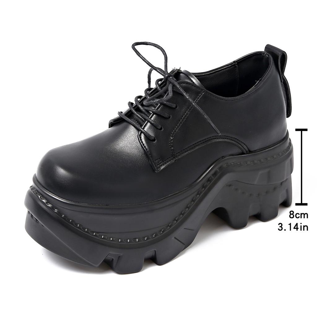 Fashion High Heels Women Sport Shoes Platform Designer Sneakers Casual Woman Mary Jance Shoes 2025 Autumn Fashion New Chaussure Femme