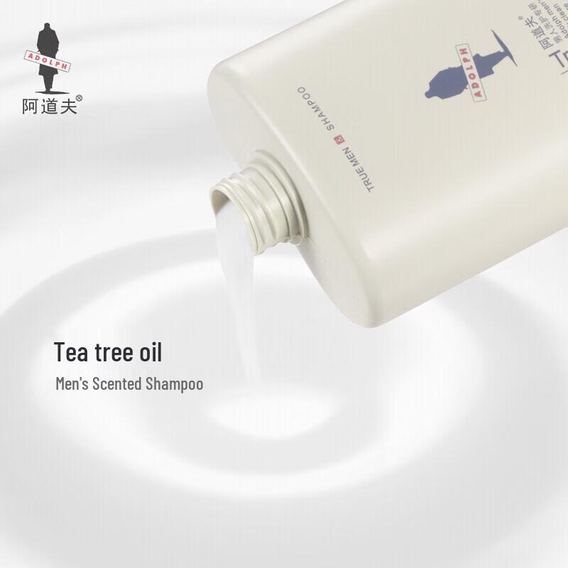 Adolph Men's Tea Tree Oil Shampoo (2x450g)