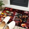 Horror Movie Characters Collage Office Rug Chair Mat, Game Carpet, Suitable for Front Door, Bedroom, Living Room, Desk, Holiday Gift
