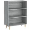 817376 vidaXL Buffet Sonoma Grey 69.5x32.5x90 Cm Engineered Wood