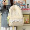 Schoolbag Korean girl plaid backpack cute student schoolbag lightweight large capacity backpack new fashion casual backpack