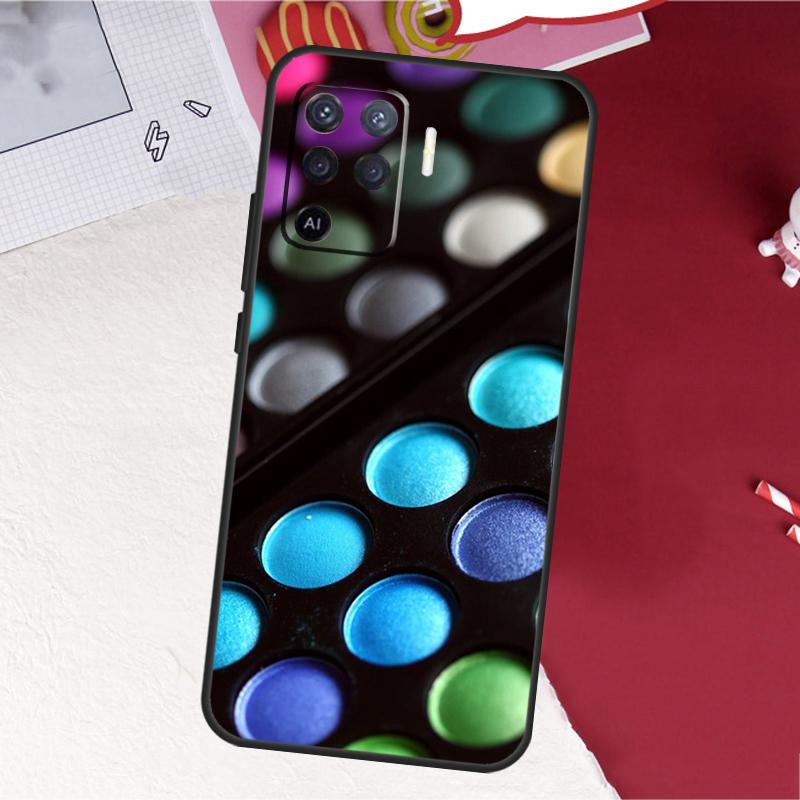 

Makeup Eyeshadow Palette Case For Oppo A16 A96 A76 A17 A18 A60 A80 A40 A38 A58 A78 A98 A94 A74 A54 A15 A57 A77 A5 Pro OPPO A57 5G