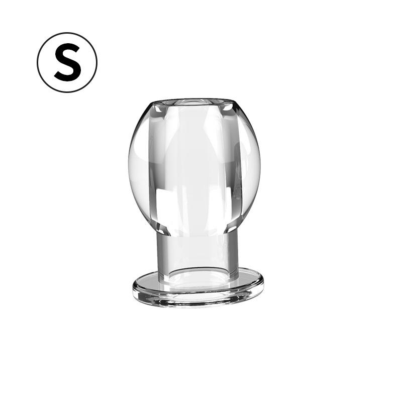 Hollow Anal Plug Anal Extender Dilator Butt Plug Peep Vagina and Aual Enema Sex Toys for Men Gay Sex Products Plug with