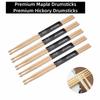 1 Pairs 5A/7A Drum Mallets Lightweight Drum Sticks Elegant Maple Drumsticks  Adult
