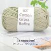 Handmade Cotton and Raffia DIY Yarn Pack for Weaving Bags & Hats
