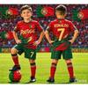 26 Chlapci Ronaldo Č. 7 Fotbalový Dres Tričko Šortky Set Ženy Muži Harajuku Fanoušci PORTUGALSKA Dres Šortky Set Dětská Tepláková Souprava 2dílná Sada