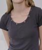 Lekim Lwe Eyelet T-Shirt (Charcoal)