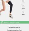 Professional Knitted Extended Knee Pads for Sports and Fitness