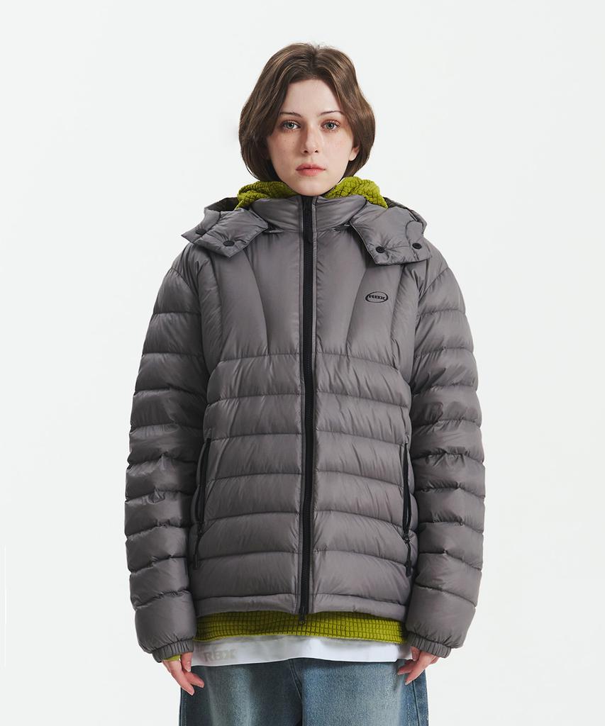 Rbx Duck Down Lightweight Padded Jacket Gray