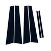 Glossy Black Carbon Fiber Window Door Deal B C Pillar Post Cover Sticker For Honda Accord 7 2002-2007 2003 2004 2005 2006