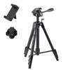 Velbon EX-640 II Family Tripod 4-Section Lever Lock Max Height 170cm 26mm Leg Diameter Medium Size 3-Way Pan Head Aluminum Legs DIN Quick Shoe