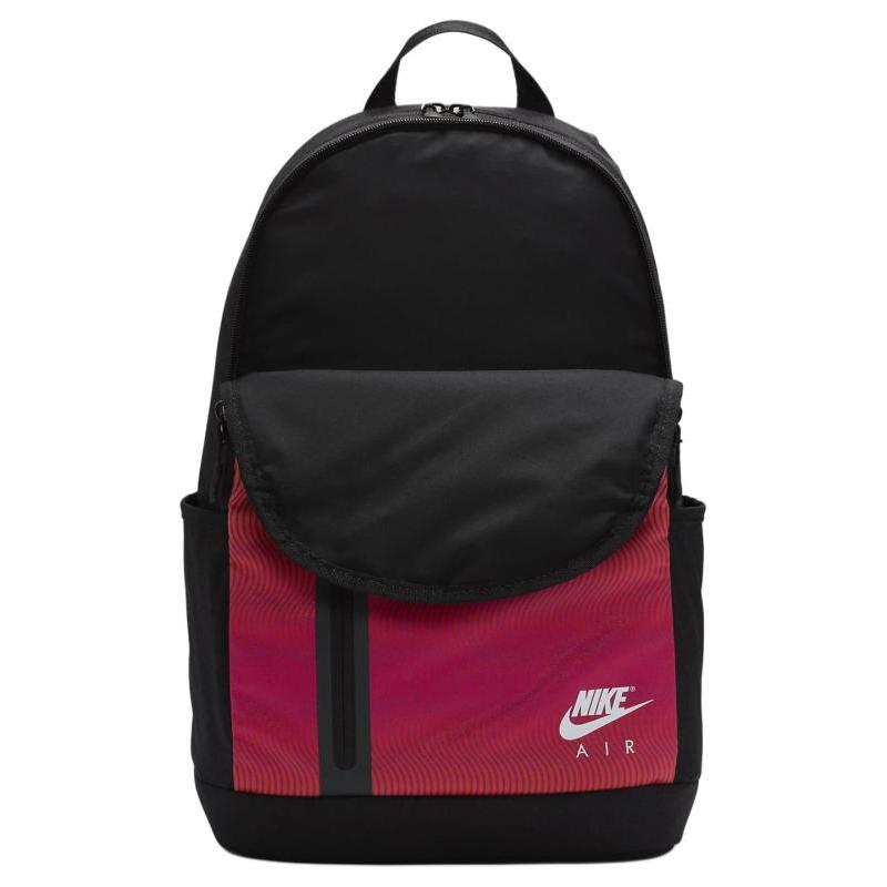 Nike ELEMENTAL Fabric Backpack Regular Unisex Black & Red Casual