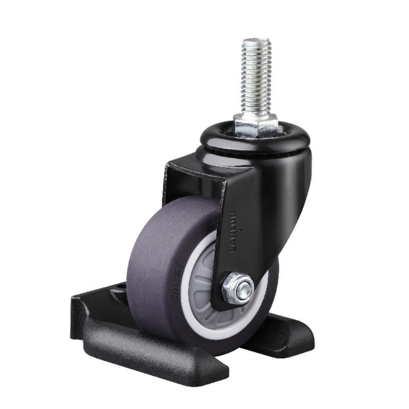 8 Stück Universelle Bürostuhlradstopper Kunststoff Möbeluntersetzer Stuhlrollenfüße Rutschfestes Pad Bodenschützer