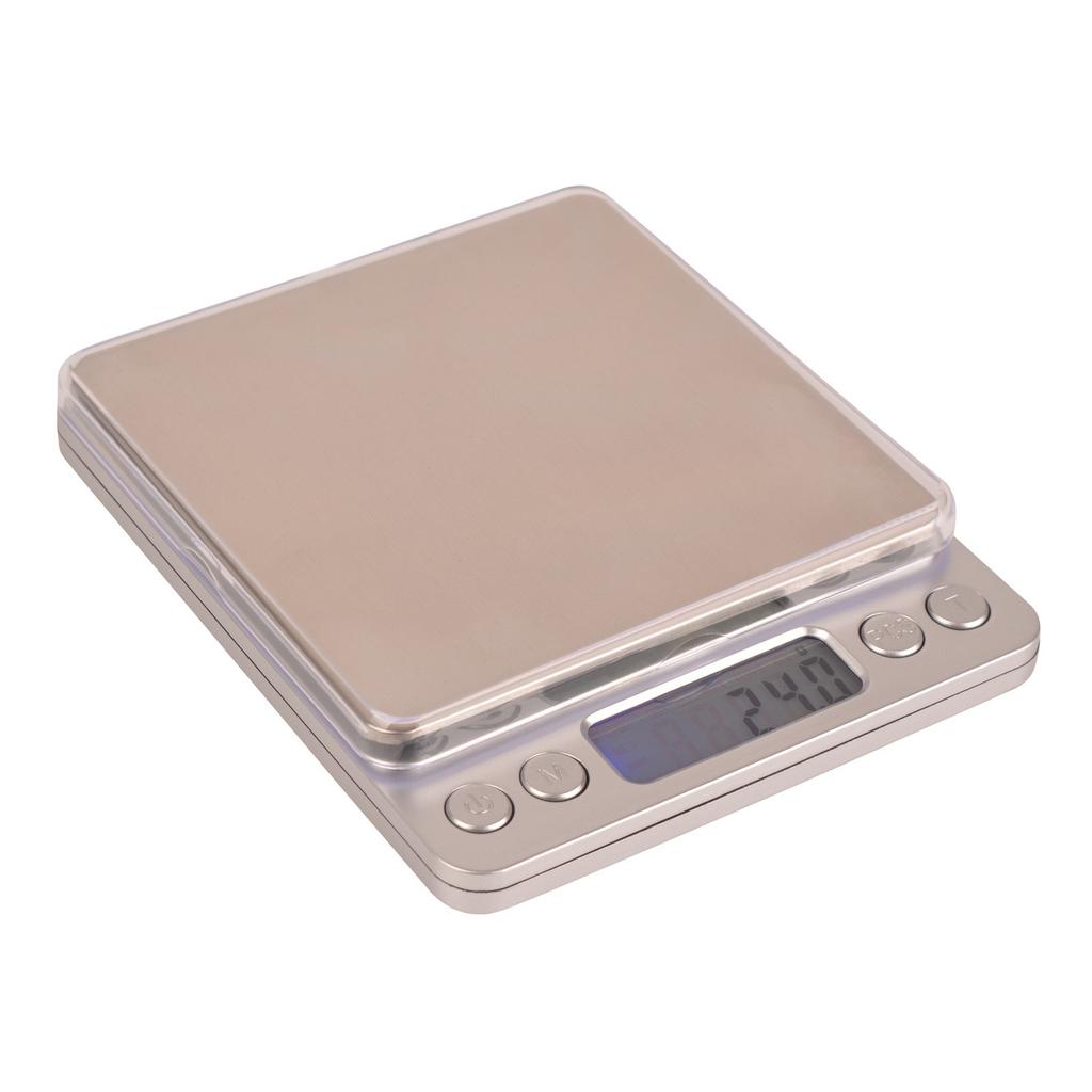Digital Kitchen Scale 3KG Capacity Electronic Food Scale with LCD Display Stainless Steel Platform Compact Design for Precise Measurement