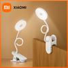 Klemm-Schreibtischlampe Tragbare LED-Schreibtischlampe Desktop-Buchlampe Mit Zeitschaltuhr Stufenloses Dimmen 1200 mAh Augenschutz Lese-Studienlampe