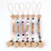 1PC Baby Pacifier Clip Catena Stelle Amore Legno Sicuro Dentiere Catene Succhietto Masticare Giocattoli Dentizione Dummy Nipple Holder