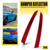 2pcs Bumper Rear Lamp Reflector Light For 2012-17 BMW F30 M F31 Sport 330i 335i