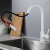White Oat Kitchen Pull-Out Rotating Faucet with Vegetable Washing Basin (VAT Invoice Included)