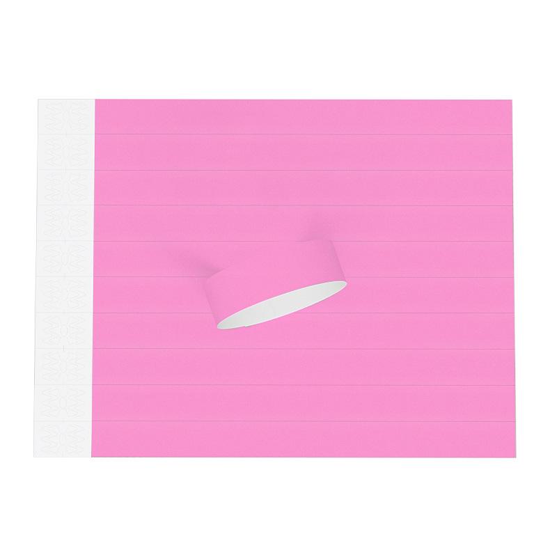 Customized Waterproof Tyvek Wristbands for Children's Amusement and Water Parks