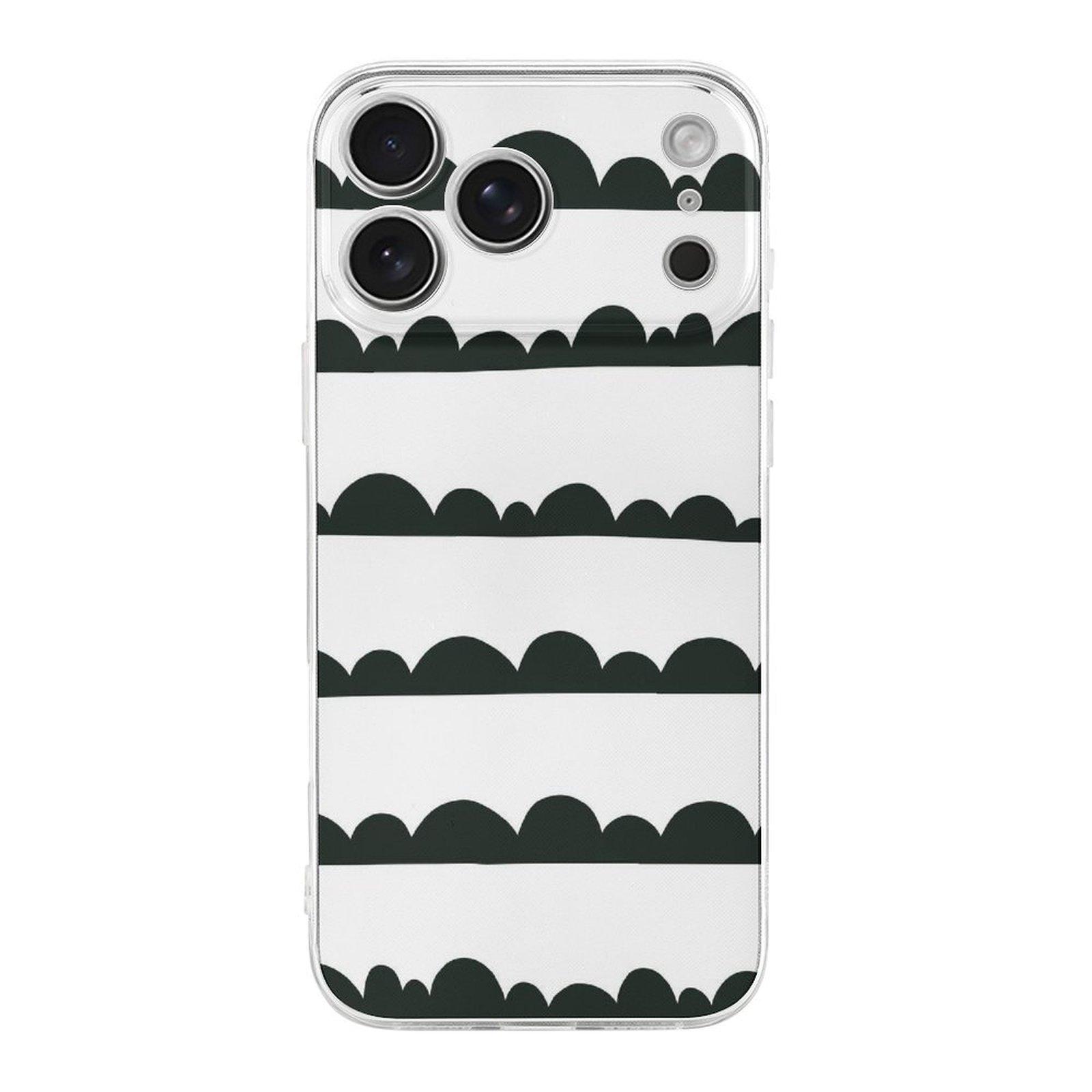 

1 Pack For Iphone 17/17Air/17Pro/17ProMax Tpu Phone Case With Slim Matte Surface, Raised Camera Frame, Soft Edge Grip, Buttons With Quick Response IPHONE-17ProMax белый