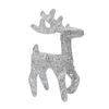 Metal Rattan Reindeer Ornament  Xmas Tree Scene Decor Props for Outdoor Craft