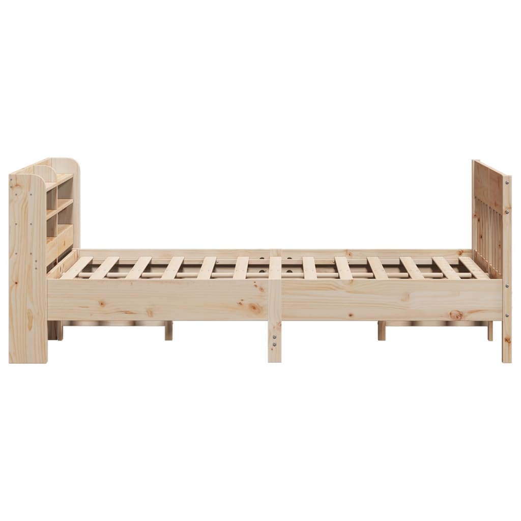 Solid Wood Bed without Mattress 160 x 200 cm Pine Wood