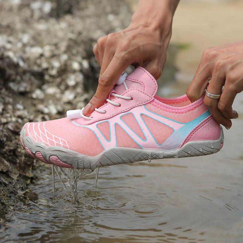 New Shuoxi shoes men's breathable non-slip wading shoes fishing beach swimming shoes quick-drying hiking shoes women's indoor