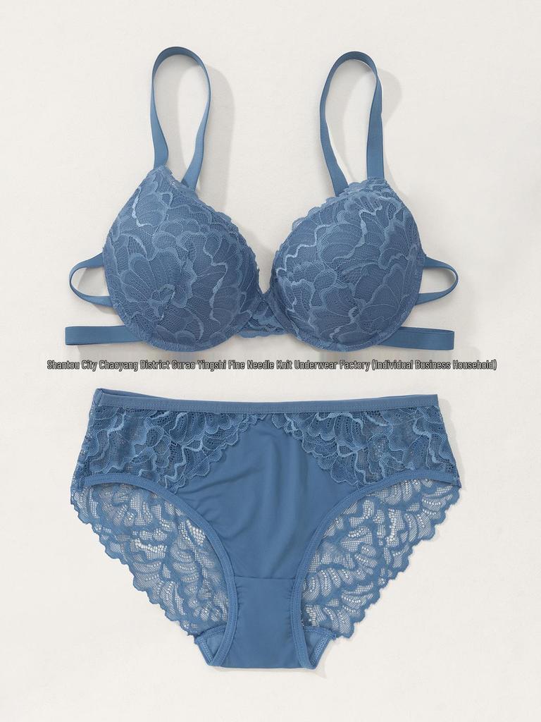 Sassy Lace Lingerie Set: Stylish Personalized Bra & Panties for Women