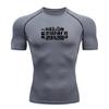 Men's Quick Dry Compression Athletic Tight Shirt for Gym Wor