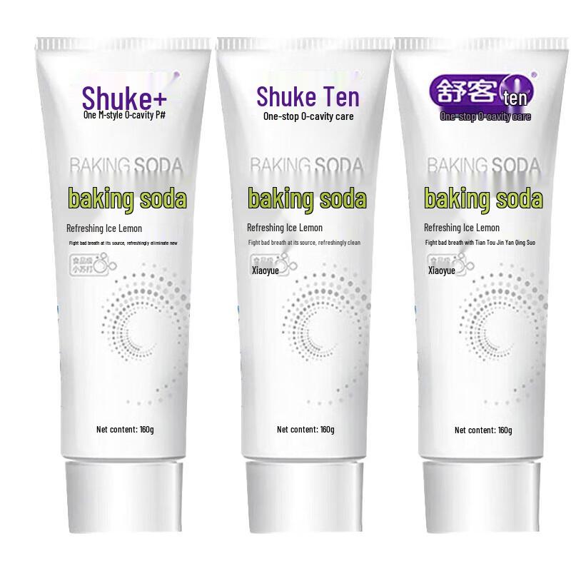 

S.K.S. Refreshing Lemon Baking Soda Toothpaste Set