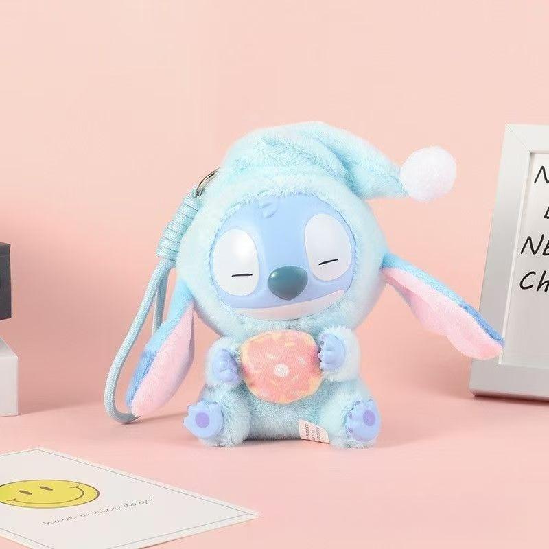Disney 1pc Stitch Plush Toy Blind Box Enamel Doll Key Backpack Pendant Childrens Figurine Decoration