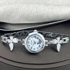 Butterfly Diamond Delicate Small Bracelet Watch Creative Digital Ladies Quartz Watch