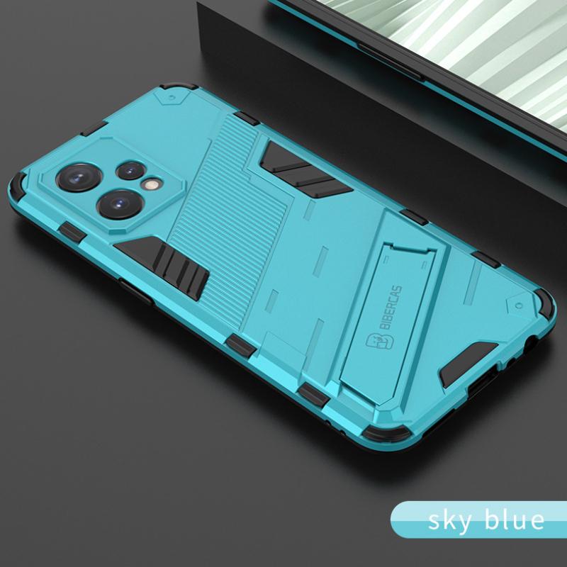 Case For OnePlus Nord CE 2 3 Lite Case Back Cover Shockproof Armor Case Cover Anti-Fall Protect Kickstand Coque