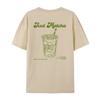 Retro Aesthetic Milkshake T-shirt for Men and Women Milkshake Enthusiasts T-shirt Pattern Cotton T-shirt Suitable for Both Men and Women