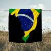 1PC Brazil Artwork Printed Soft Flannel Blanket Throw for Adult Bedroom Living Room Sofa Camping Travel Fan Gifts Christmas Gifts