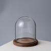 Eternal Flower Glass Dome Ornament: Doll Blind Box Figure, Anti-shedding Antique Base, Dustproof EVA Buckle