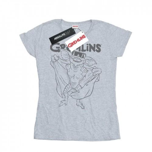 

Gremlins Womens/Ladies Spike´s Glasses Cotton T-Shirt XXL білий