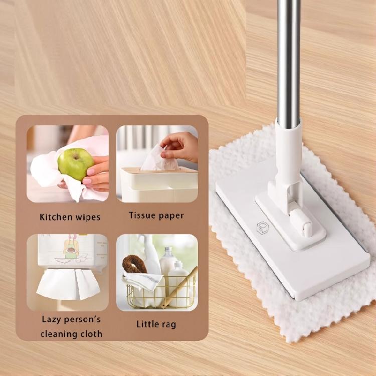 130cm Langer Reinigungsmopp Automatischer Berührungsfreier Stoffmopp für Boden Wand Decken Ecke Enge Räume Zugang Haushaltsgebrauch
