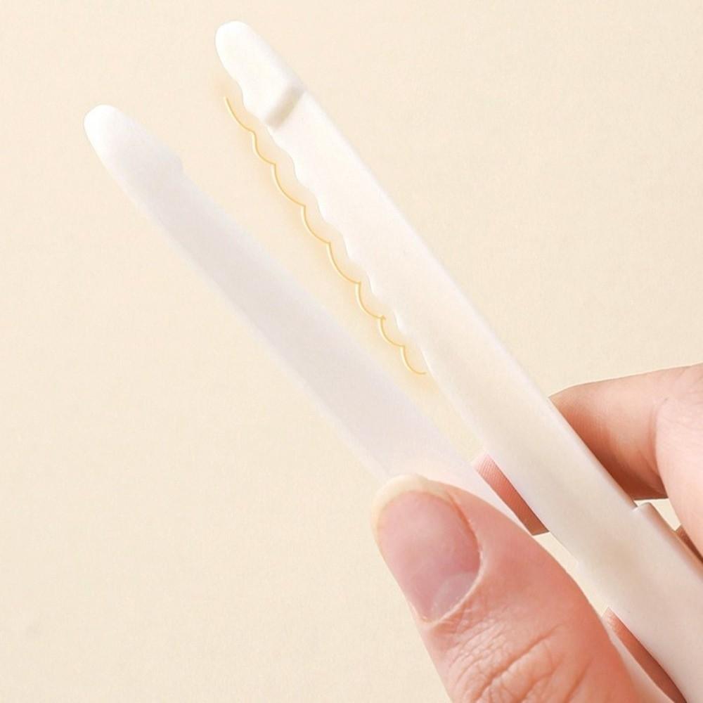 Plastic Duck-Shaped Hair Catcher Double Head Garbage Clip Creative Cleaning Clip  Shower Drains