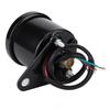 Universal Motorcycle LED Digital Speedometer Tachometer Speed Gauge Oil Level Meter Black
